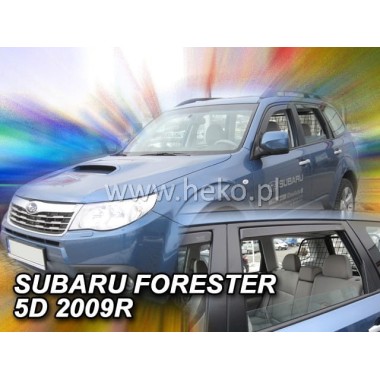 Дефлекторы боковых окон Team Heko для Subaru Forester III (2008-2013) бренд – Team HEKO главное фото